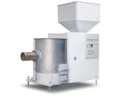 Biological particle combustion series drying machine